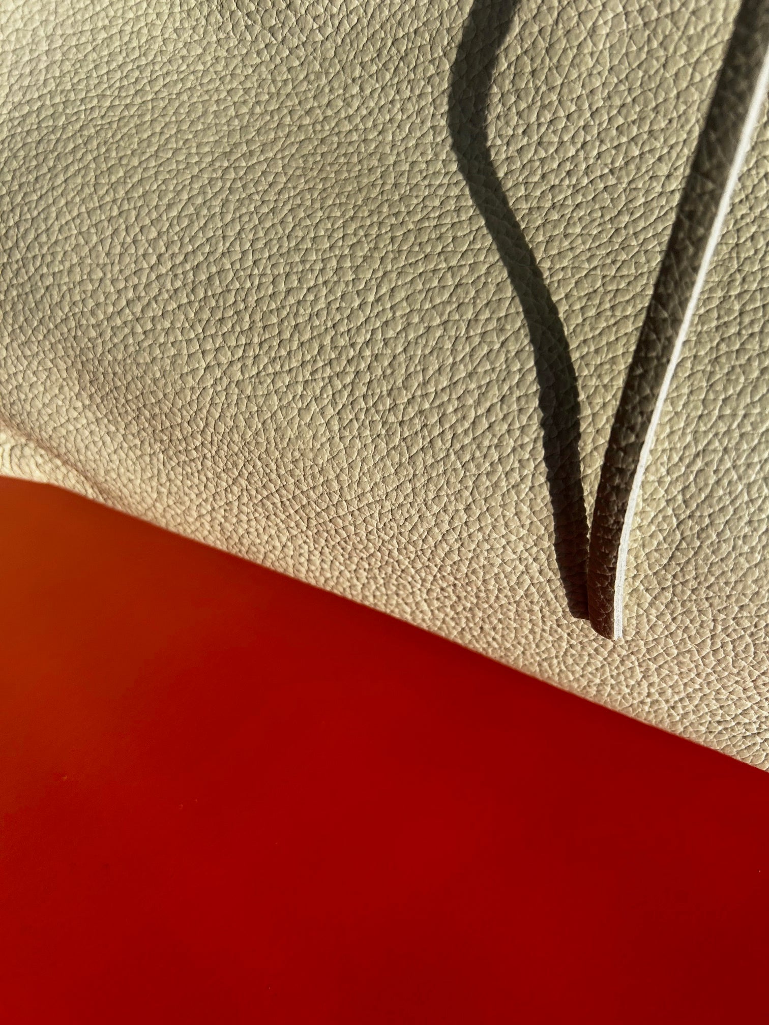 Italian Leather Tote Bag - White