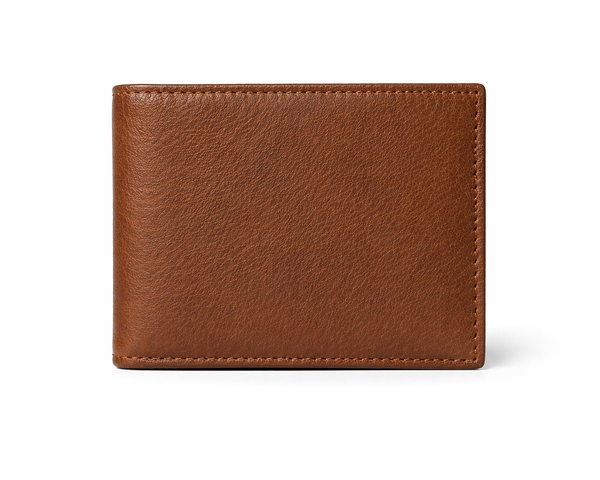 Italian Leather Wallet for Men - Brown