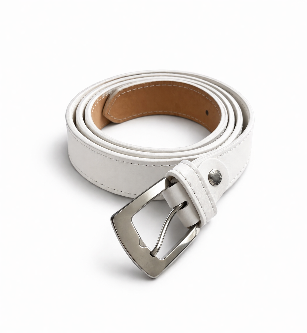 White Belt - Silver
